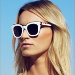 Pared pools + palms oversized cat eye sunglasses